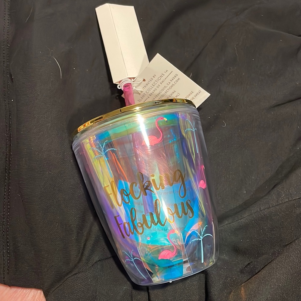 Slant Collections - 10oz Flocking Fabulous Double Wall Short Tumbler